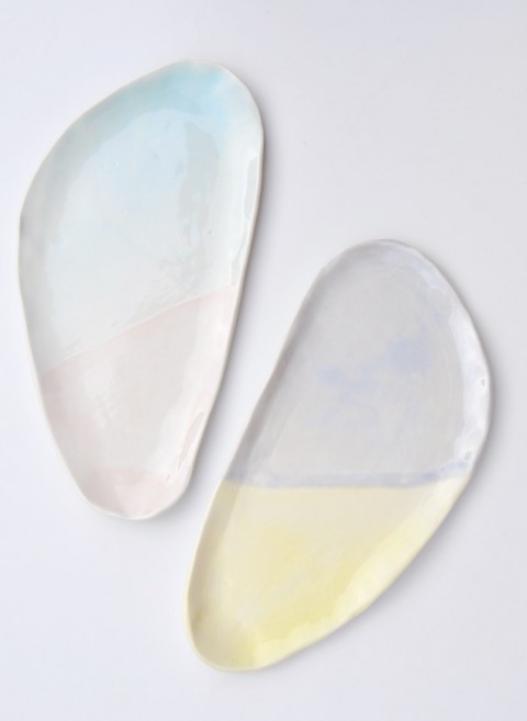 Diagonal Dipped Trays via LEIF Shop