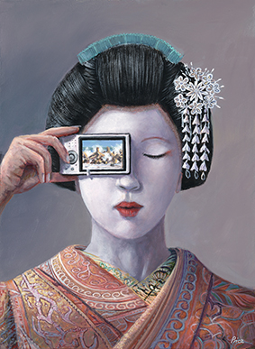 Price_See No Evil_acrylic on board_43x32cm See No Evil by Andy Price