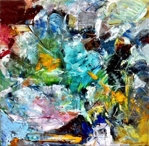 Wrobel_Marked Surrender_oil on canvas_24x24 Marked Surrender by Natalia Wrobel