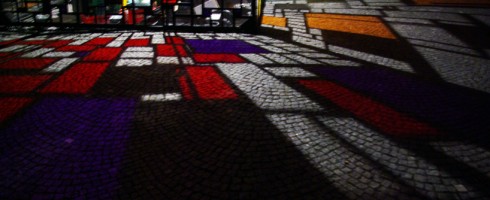 Artsy Design: People In Stained Glass Houses