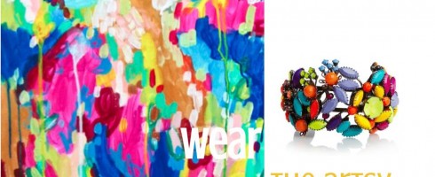 Wear the Artsy: Painted Jewels