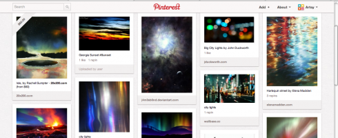 October Art Associations Pinterest Contest!