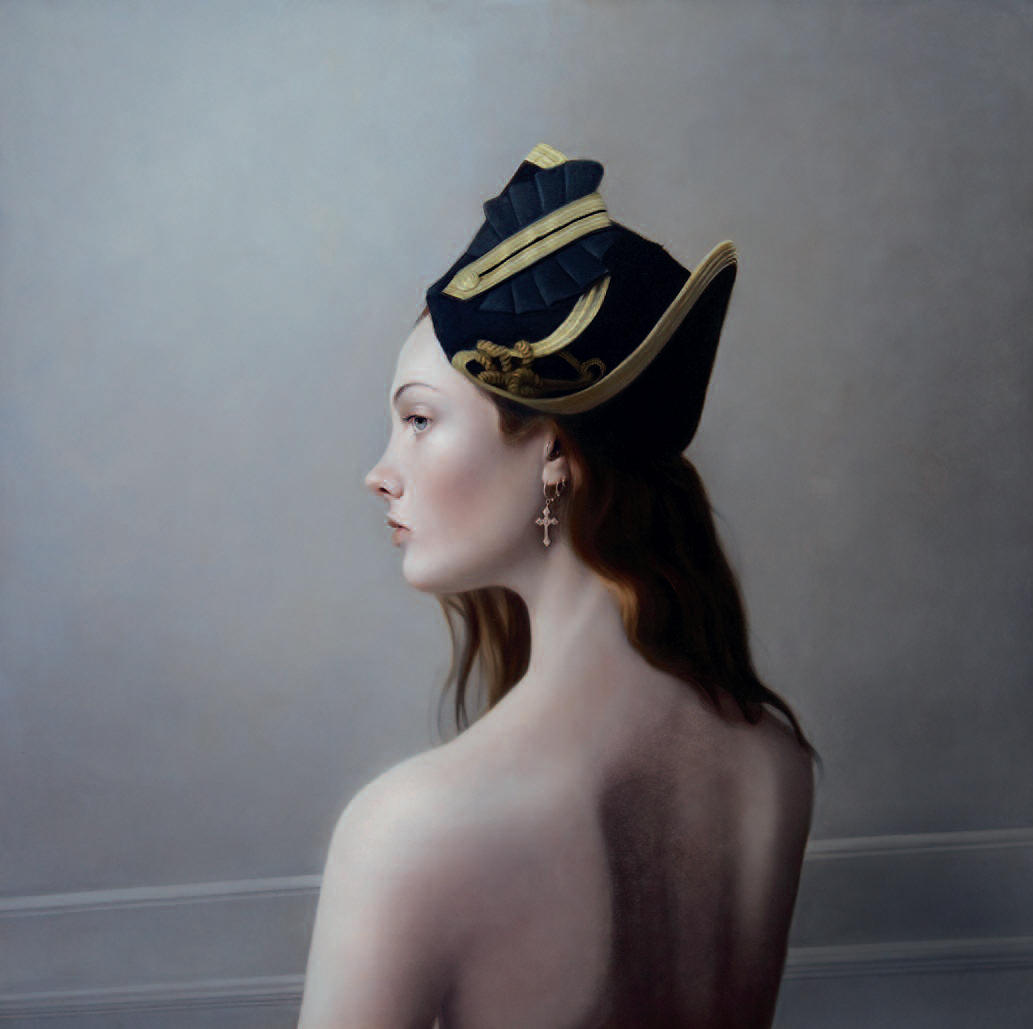 Girl in a Cocked Hat II by Mary Jane Ansell