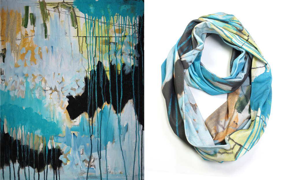 Wear the Artsy: Megan Auman Scarves + A Special Deal Just For You!