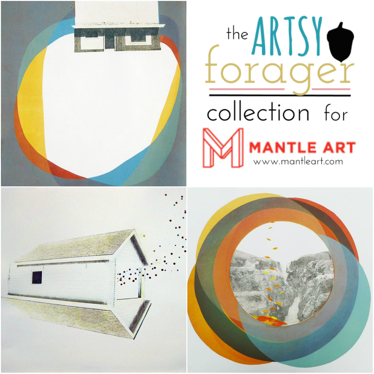 Artsy Happening: Announcing the Artsy Forager Collection for Mantle Art !!