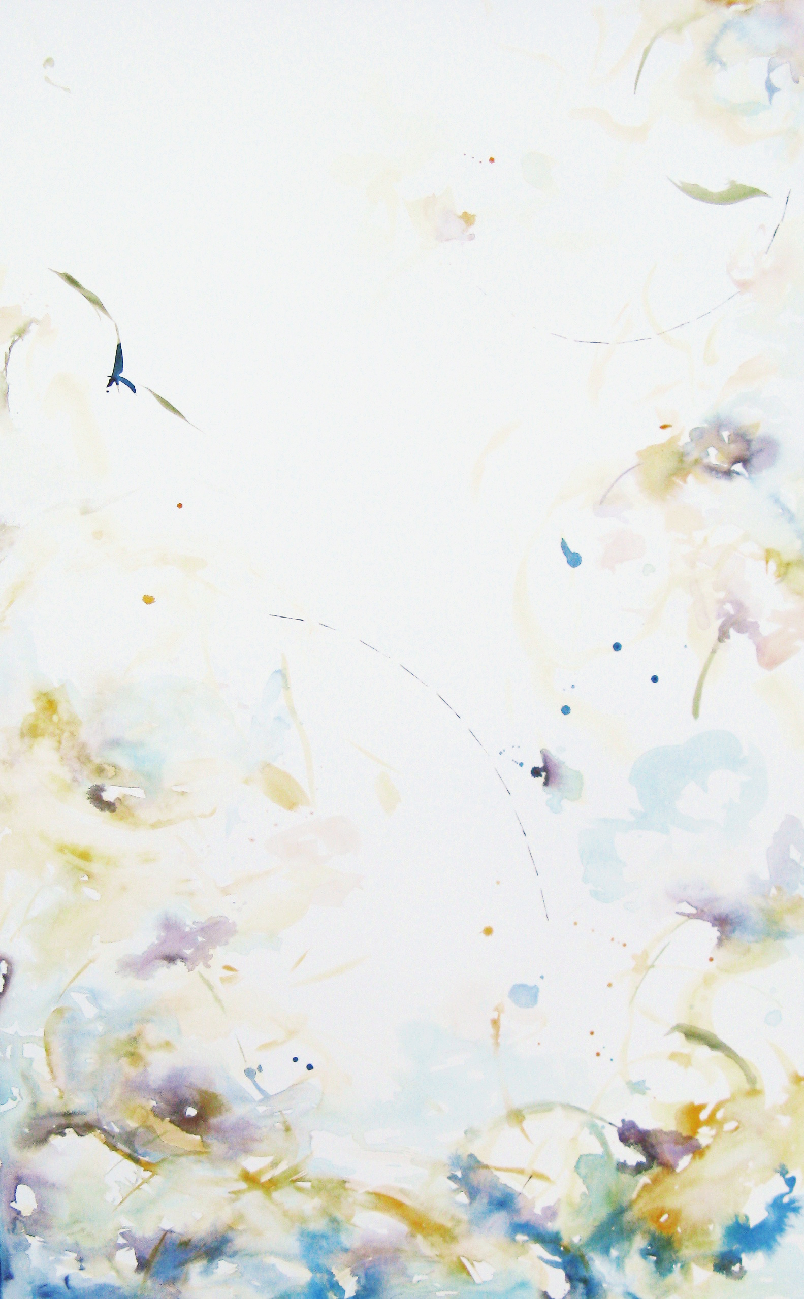 Showing. BIG Watercolors in Seattle!